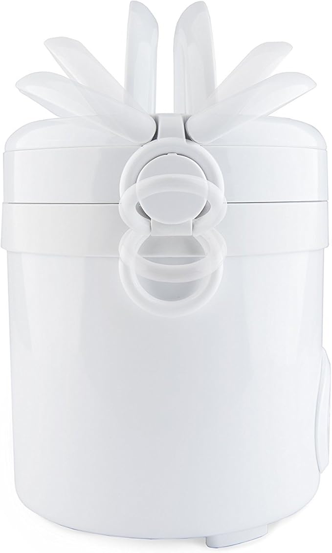 Aroma Housewares (MRC-903D) Mi 3-Cup (Cooked) (1.5-Cup UNCOOKED) Digital Cool Touch Mini Rice Cooker,White