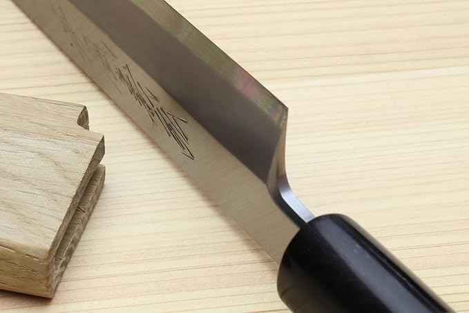 Yoshihiro Shiroko High Carbon Steel Kasumi Yanagi Rosewood Handle Sushi Sashimi Chef Knife (11.8'' (300mm))