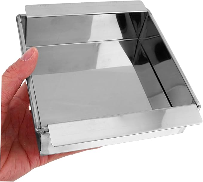 PRETYZOOM Stainless Steel Tofu Press Machine Dishwasher Safe Tofu Molds Metal for Kitchens