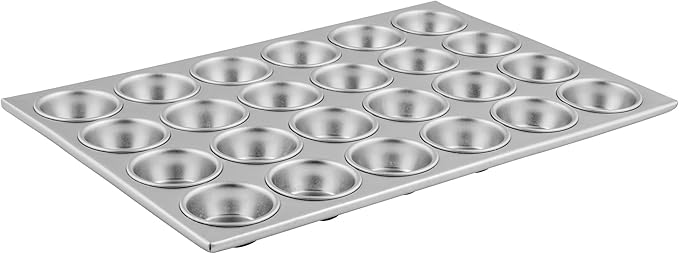 Winco 24-Cup Non-stick Muffin and Cupcake Pan, Aluminum