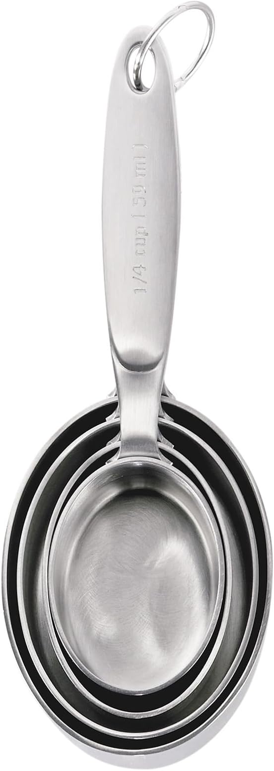 Cuisipro Stainless Steel Measuring Cup Set