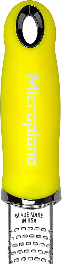 Microplane Premium Classic Citrus Zester and Cheese Grater - Neon Yellow