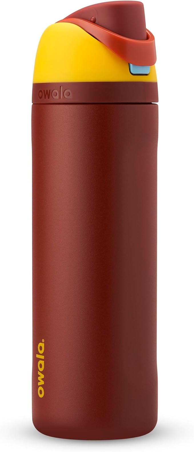 Owala Marvel FreeSip Insulated Stainless Steel Water Bottle with Straw for Sports and Travel, BPA-Free Sports Water Bottle, 24 oz, Iron Man