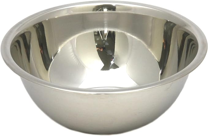Chef Craft Brushed Mixing Bowl, 1.5-Quart, Stainless Steel