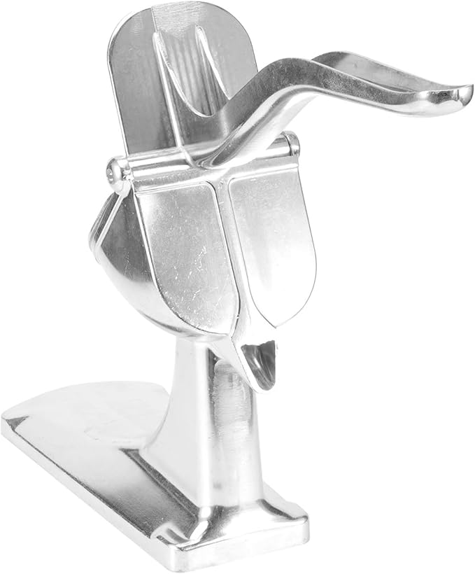 Manual Juicer Portable Orange Extractor Kitchen Tool Mini Multifunction Silver Lime, Compatible for Tangerine Tomato Citrus