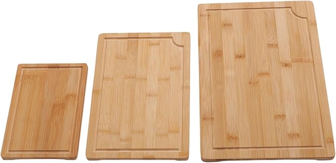 SUNGOOYUE Wooden Cutting Board Chopping Board, Large Wooden Cutting Boards For Meat Vegetable Cheese, Heavy Duty Kitchen Serving Tray Nan