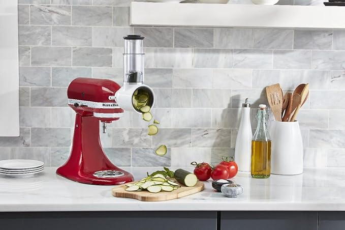 KitchenAid Stand Mixer Attachment,KSMVSA Fresh Prep Slicer/Shredder,(Pack of 2)