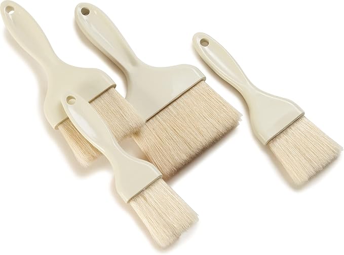 Carlisle FoodService Products 4039302 Sparta Galaxy Nylon Pastry Brush, 4", White