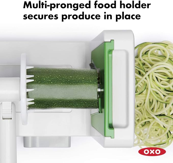 OXO Good Grips 3-Blade Tabletop Spiralizer with StrongHold Suction