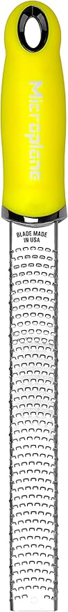 Microplane Premium Classic Citrus Zester and Cheese Grater - Neon Yellow