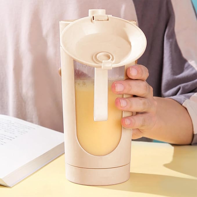Electric Blender Cup - 700ml USB Rechargeable Fruit Mixer | Electric Vegetable Juicer - for Women Men Teens Adults Kitchen Gym Travel Dormitory Apartment Hotel School
