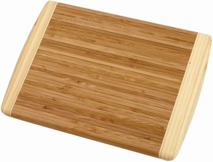 Totally Bamboo Hana Cutting Board – 10" x 7" Small Bamboo Prep Board | Lightweight, Durable & Gentle on Knives | Stylish Compact Cutting Surface for Chopping Fruit, Veggies & Garnishes