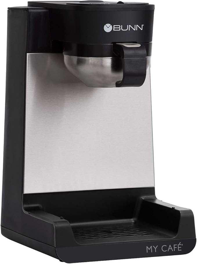 BUNN MCU My Cafe Single Cup Multi Use Coffee Brewer (Black/SST)
