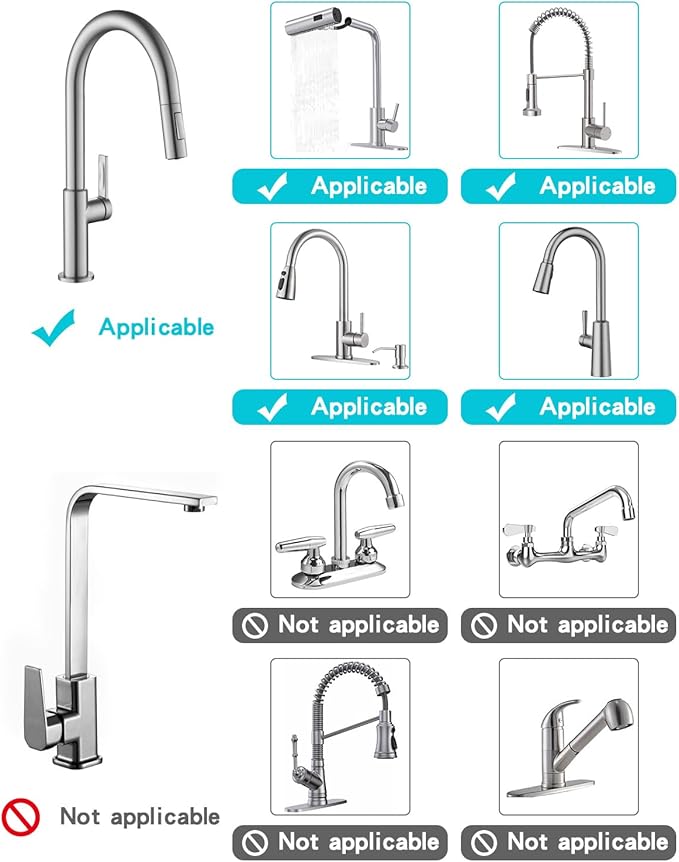 Kitchen Sink Towel Holder, Stainless Steel Dish Cloth Rack, Adjustable Faucet Mount Drying Hanger for Dishrag, Gloves, Gray