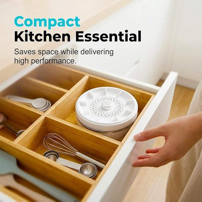 Fruit and Vegetable Washing Machine, 2026 New Fruit Cleaner Device Waterproof Fruit and Vegetable Purifier Clean Produce with Titanium Electrolysis Purification for Home Kitchen (1)