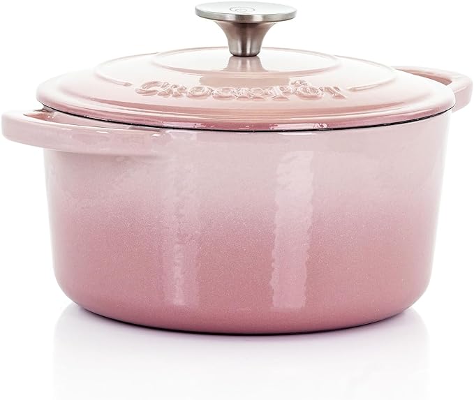 Crock-Pot Artisan Round Enameled Cast Iron Dutch Oven, 3-Quart, Pistachio Green