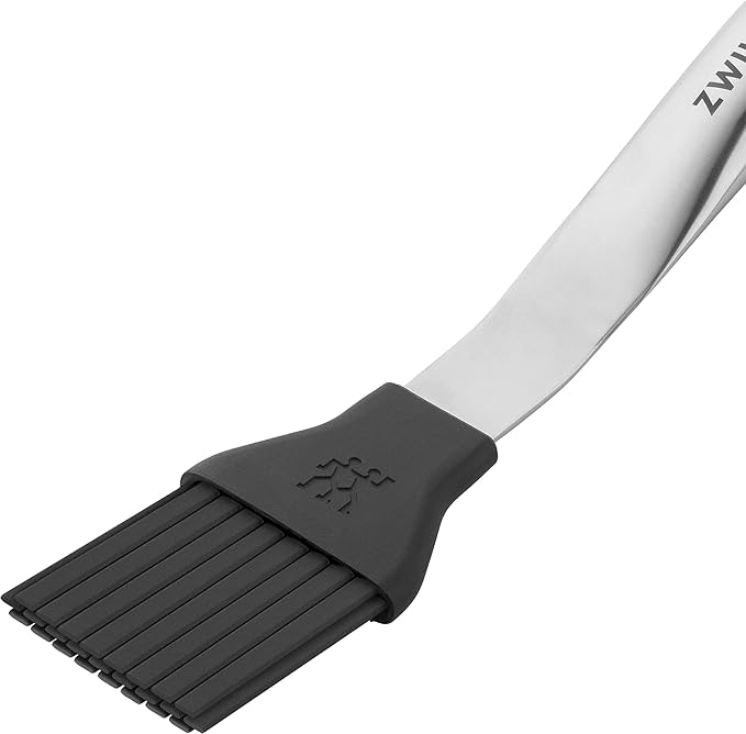 ZWILLING BBQ+ 16-inch Silicone Basting Brush with Stainless Steel Handle