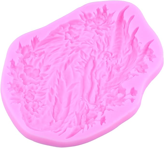 Dragon Silicone Molds Dragon Fondant Candy Chocolate Mold For Cake Decoration Cupcake Topper Polymer Clay Gum Paste Set Of 4