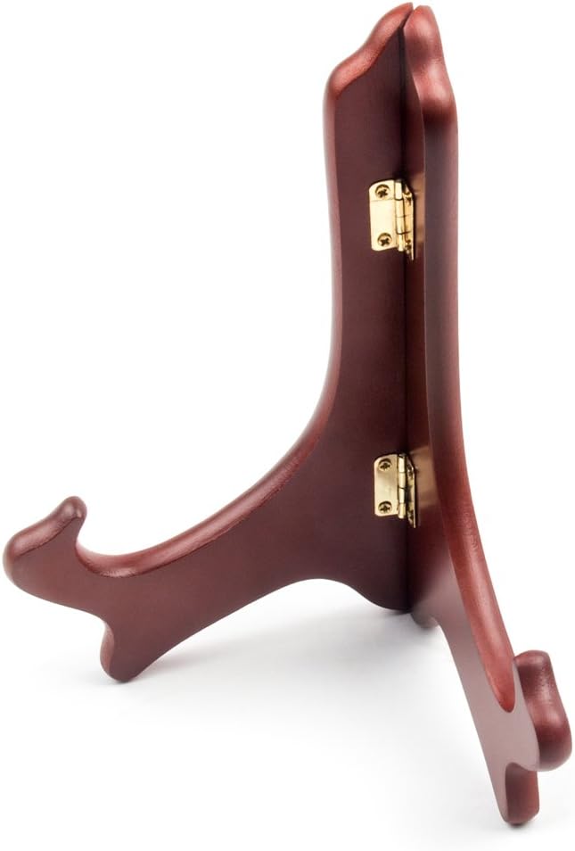 Fox Run Pinewood Plate Stand, 8-Inch, Pine