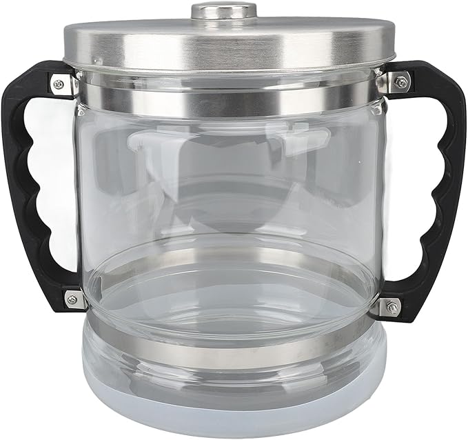 6L Water Distiller Glass Jar for Home Beauty Water Distiller, Replacement Glass Collection Bottle Distiller Water Container, Water Purifier Filter for Home Countertop