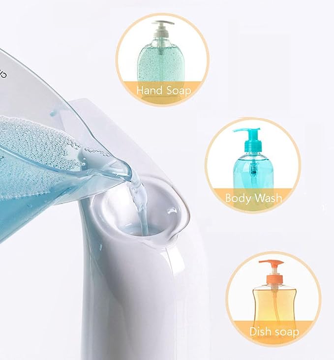 Touchless Automatic Soap Dispenser for Bathroom and Kitchen, Liquid Hand Soap Dispenser, IPX6 Water-Resistant, 14 fl oz