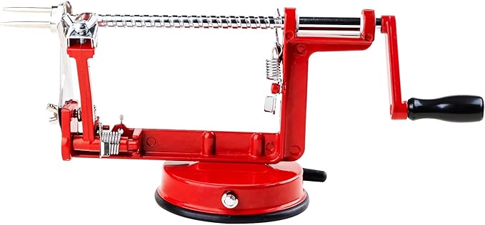 Apple peeler and corer with Powerful Suction base Apple peeler slicer corer with stainless steel blades for pears potato peelers