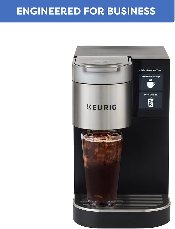 Keurig K-2550 Medium Business Single Serve Coffee Maker, Plumbed, Silver/Black