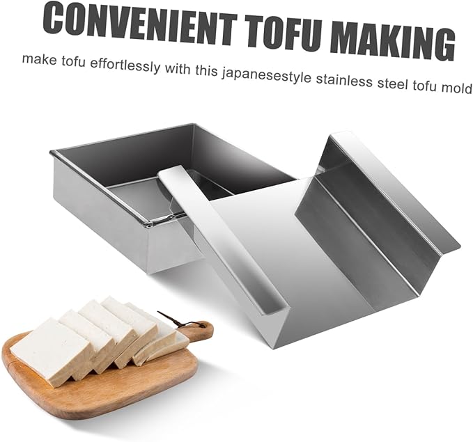 Japanese Style Tofu Pressing Tool Diy Tofu Making Kit for Homemade Press Molds
