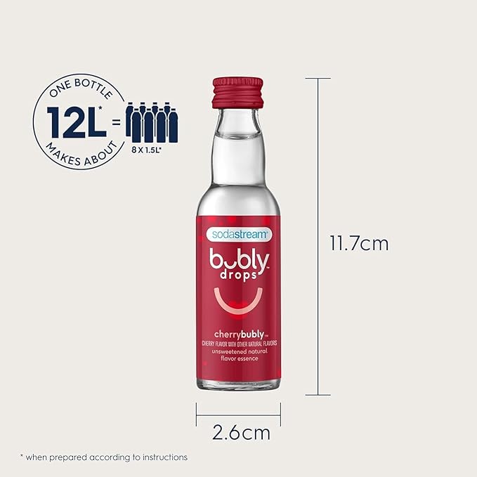 SodaStream 60L Co2 Stock-Up Bundle with Bubly 3-Pack