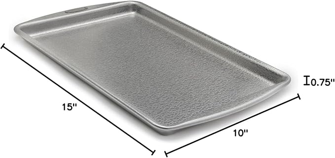 Doughmakers Jelly Roll Commercial Grade Aluminum Bake Pan 10 x 15