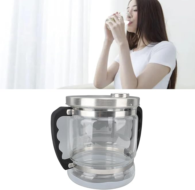6L Water Distiller Glass Jar for Home Beauty Water Distiller, Replacement Glass Collection Bottle Distiller Water Container, Water Purifier Filter for Home Countertop
