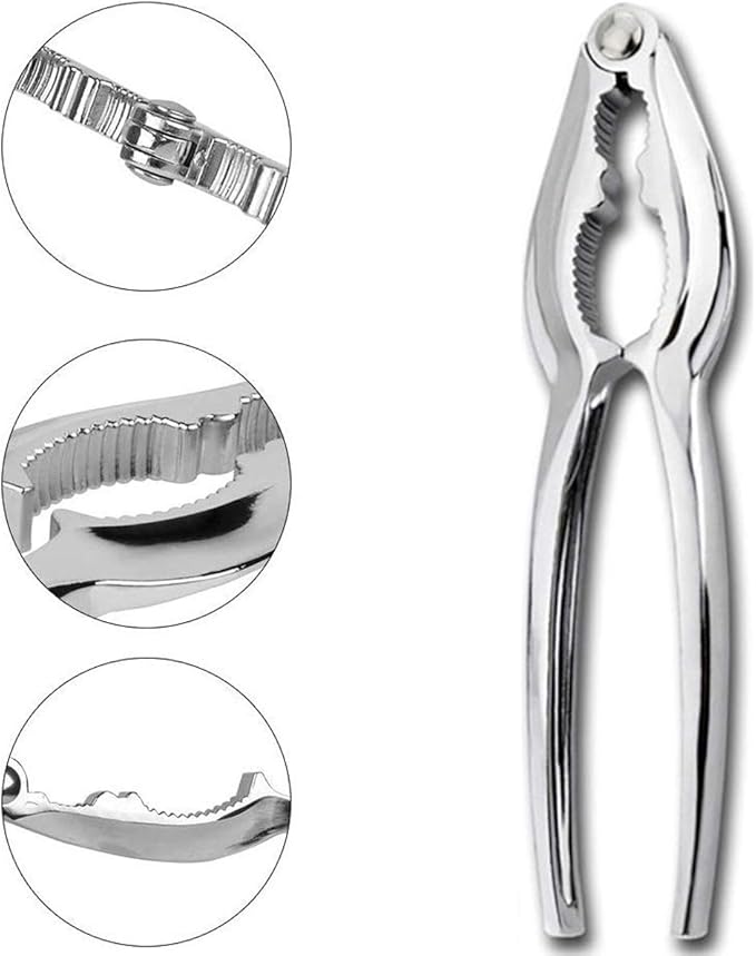 Artcome Seafood Tools Set including 7 Forks and 6 Lobster Crab Crackers Nut Cracker Set
