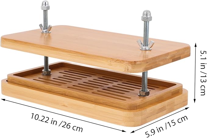 ABOOFAN 1pc Tofu Press Mold Drip Tray Tofu Maker for Home Cooking Efficient Pressing Tool for Soybean Curd and Cheese Making