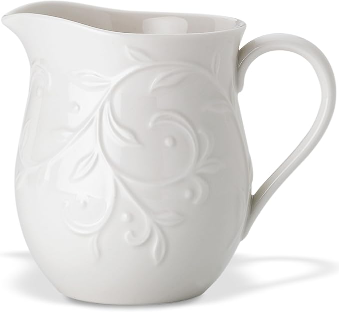 Lenox Opal Innocence Carved Creamer -