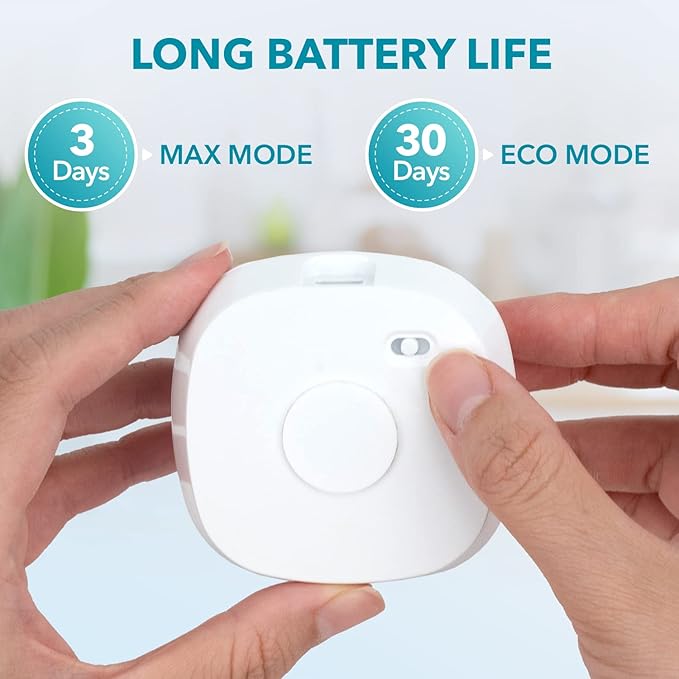 Fridge Deodorizer - Rechargeable Mini USB Refrigerator Deodorizer | Electric Fridge Odor Eliminator Absorber with Charcoal Filter Removes Fridge Smell | More Effective Than Baking Soda