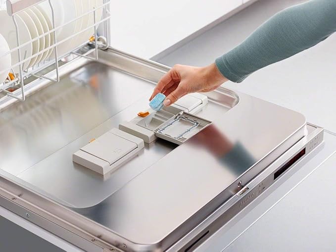 Miele UltraTabs All-in-One Dishwasher Detergent Tabs, Compatible with All Dishwashers, 60 Tabs, Pack of 5
