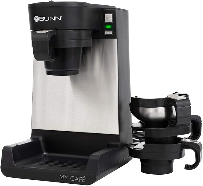 BUNN MCU My Cafe Single Cup Multi Use Coffee Brewer (Black/SST)