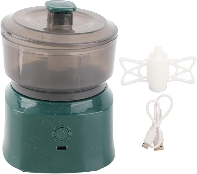 Pwshymi Versatile Electric Mini Food Processor, Efficient USB Rechargeable Chopper for Baby Food, Garlic, Chili, Onion, Meat Utensilios de cocina