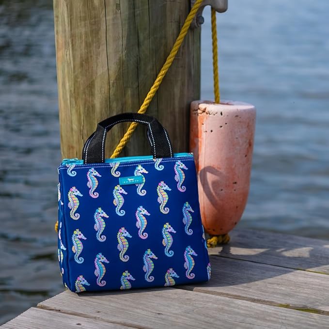 SCOUT Eloise Lunch Bag - Lightweight Insulated Soft Lunch Box, Opens Wide, Zips Closed, Interior Pocket, for Women, Work, Beach, Travel, Pool & Picnic