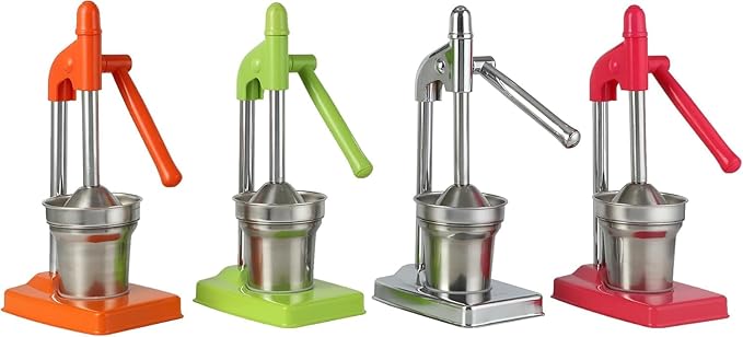 Cast Iron Juicer Hand Press, Stainless Steel Lemon Squeezer, Effective Manual Juicer Fruit Squeezer, Easy to Clean for Fresh Orange Juice