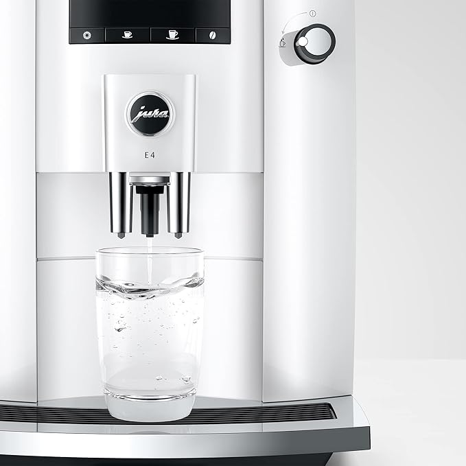 Jura E4 Automatic Coffee Machine Bundle with CLEARYL Smart+ Filter