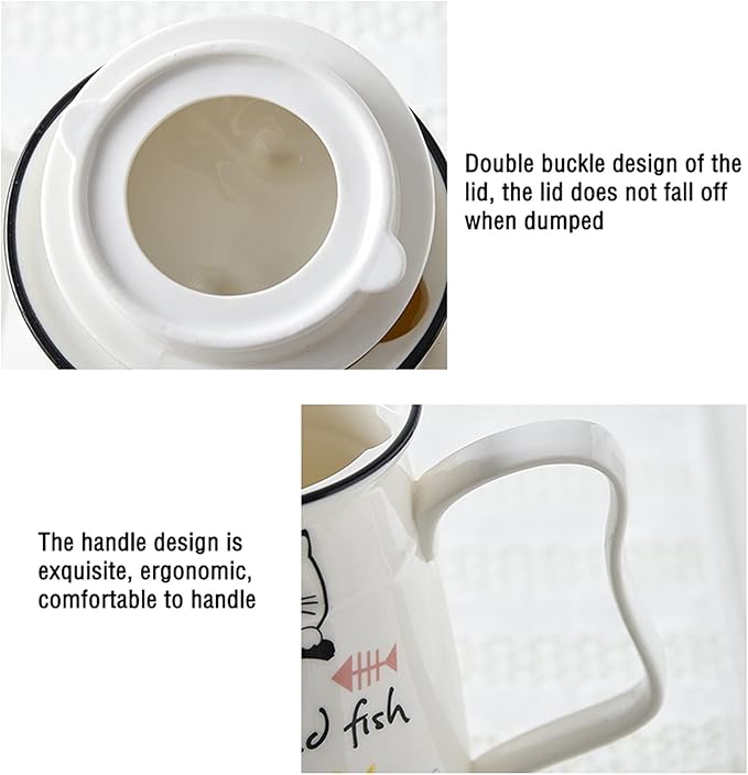 GRFIT Carafe Ceramic Cold Kettle with Handle Large Capacity Filter Teapot Teapot Home High Temperature Resistant Jug with Lid (170g) Water Pitcher (Color : Brass)