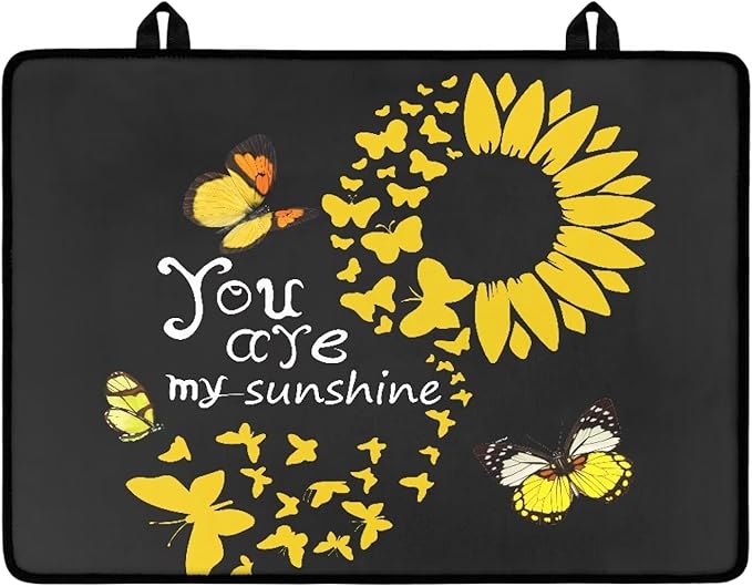 Butterfly Print Stove Covers for Gas Dust-Proof Protector Pad with Funny Pattern Designs for Laundry Room & Kitchen Decor Universal 29"x20.9"