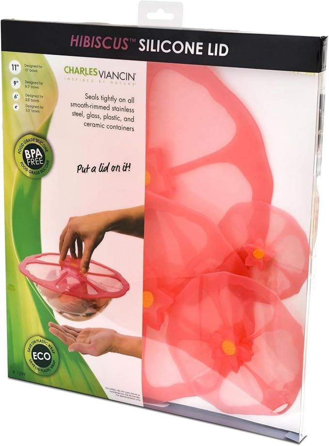 Charles Viancin Hibiscus Lid - Med/Small 8"