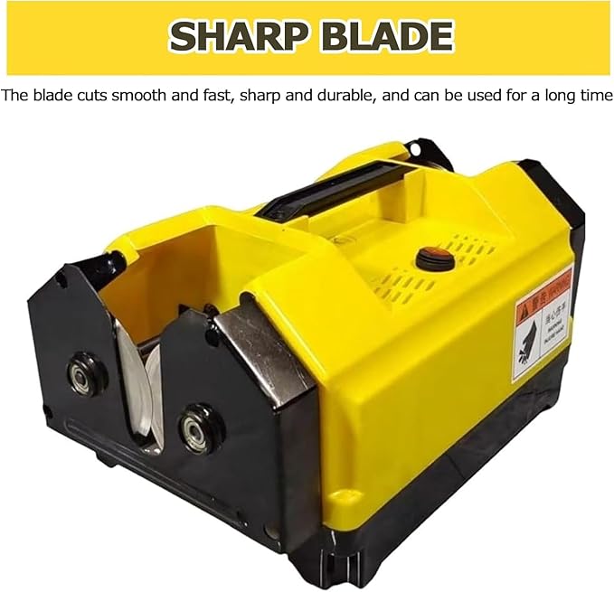 Electric Garlic Root Stem Cutter, Double Head Garlic Top Tails Remover Machine, Cut Beard and Roots
