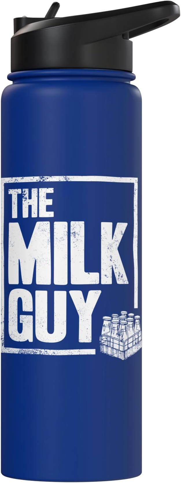 The Milk Guy Proud Milkman Dairy Farmer Life Stainless Steel Insulated Water Bottle