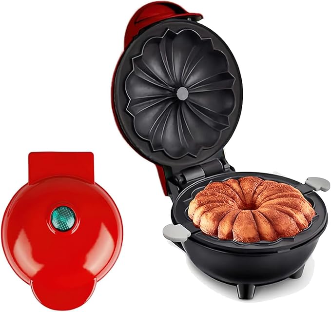 Mini Pancake Maker - Non-Stick Countertop Cake Pop Maker for Breakfast, Lunch & Snacks - Quick, Easy & Versatile Mini Cakes