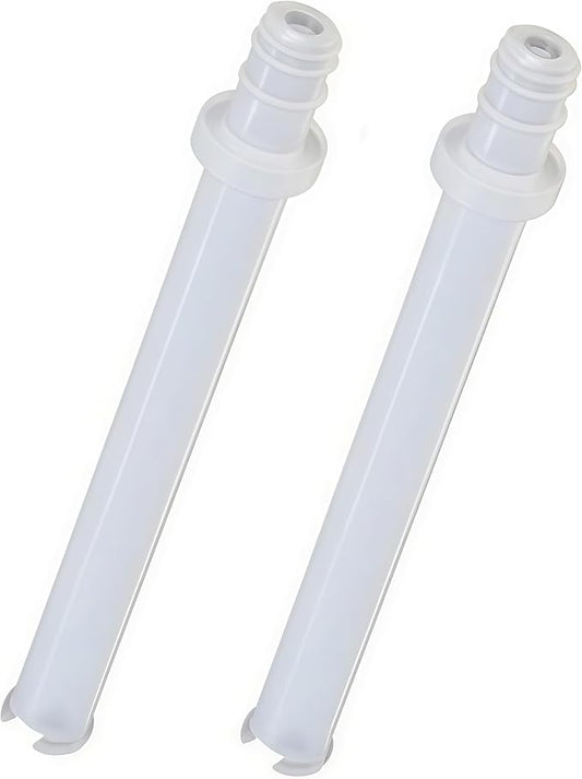 (2 pack) 162416-000-000 silicone tube Milk Frothing silicone Pipe Tube Compatible with Mr Coffee BVMC-ECMP1000 BVMC-ECMP1000RB BVMC-ECMP1102 Coffee Maker Milk foam straw