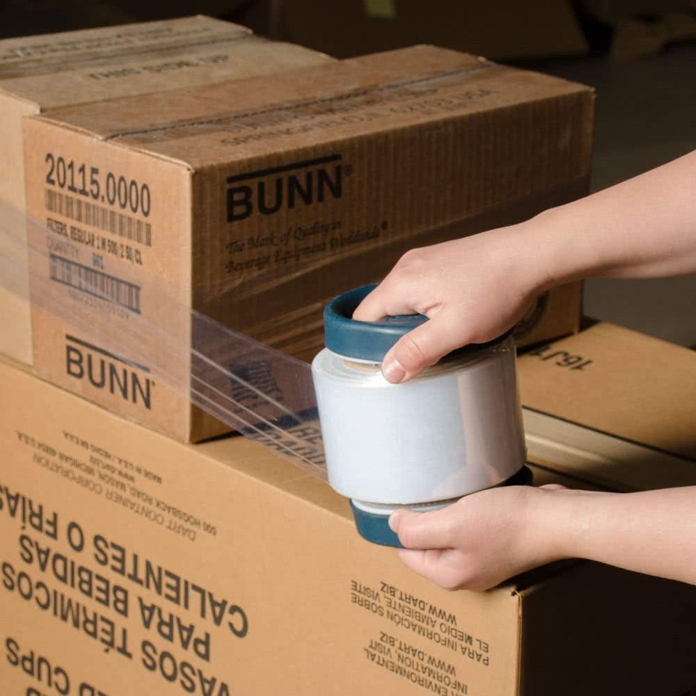 WOD SFD18H Durable Plastic Hand-Saver Lightweight Compact Stretch Film Wrap Holder & Dispenser Designed - Ideal for Shrink Film Wrapping Applications: Fits Any 3" in. Core (75-Pair)