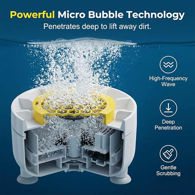 2026 New Produce Cleaner Machine, Fruit and Vegetable Washing Machine for Kitchen, Food Friendly Purifier Family Use (1 Set)
